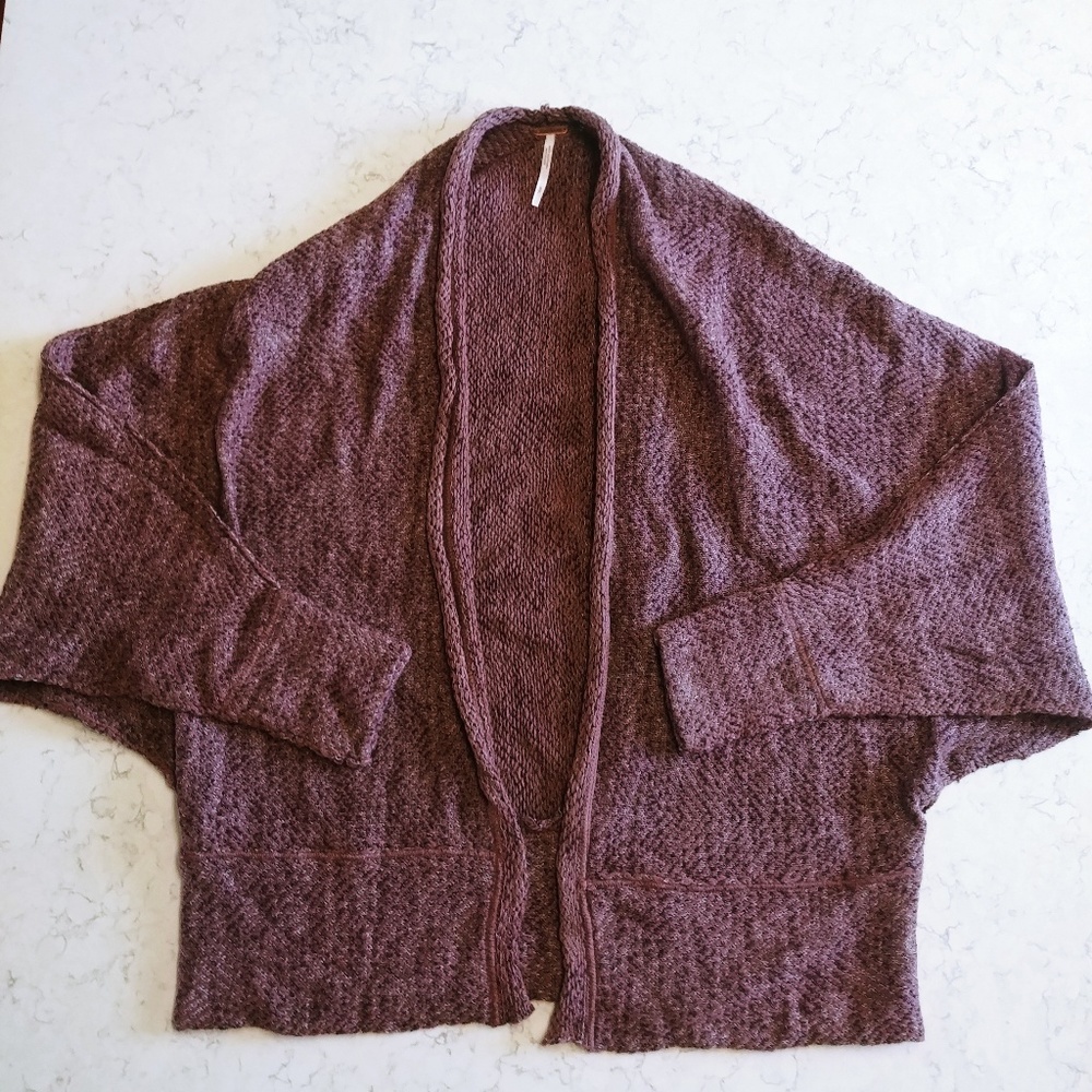 Free People Slouchy Oversized Dolman Shrug Size S